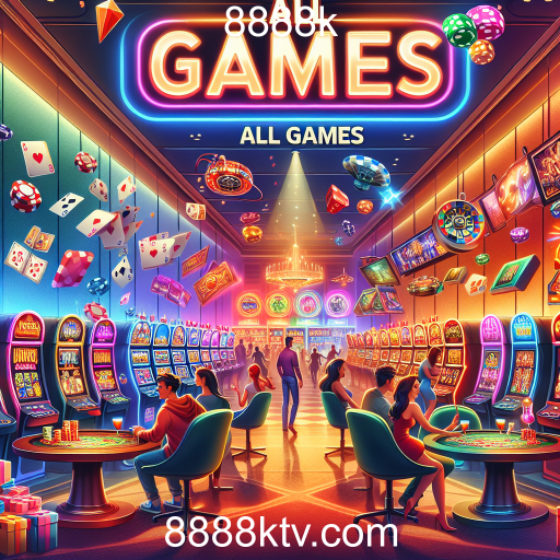 Descubra a Categoria 'Todos os Jogos' no 8888k