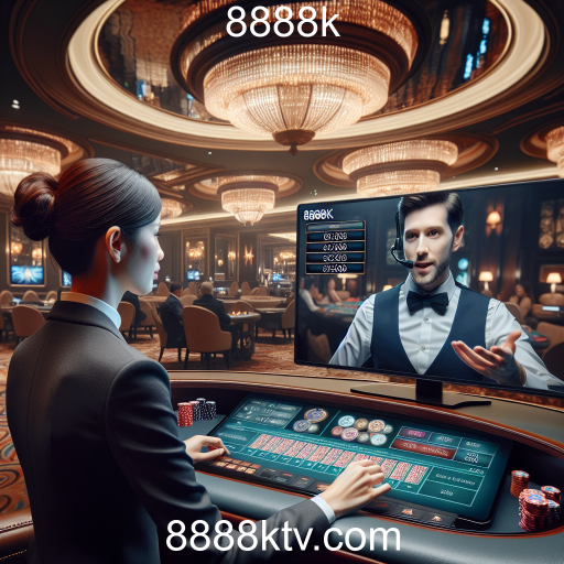 A Experiência Imersiva do Cassino Ao Vivo no 8888k